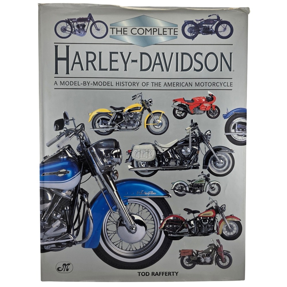The Complete Harley-Davidson Model by Model‎ History Hardcover Tod Rafferty